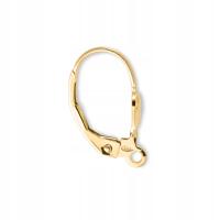 ZŁOTE ZAPIĘCIA DO KOLCZYKÓW PRÓBA 585