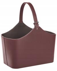 Kosz ELAM Ekoskóra Brązowy