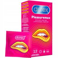 Durex PLEASUREMAX усиливающие ощущения ребристые язычки 12 штук