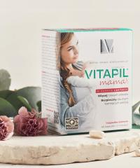 Витаминные таблетки для волос для кормящих женщин-Vitapil mom 60 капсул
