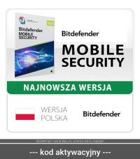 Bitdefender Mobile Security Android - 3 urządzenia / 1 rok (12 miesięcy)