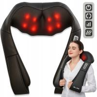 MASAŻER SHIATSU PODUSZKA MASUJĄCA DO CIAŁA RAMION KARKU PAS MASUJĄCY PRO +