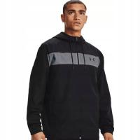 MĘSKA KURTKA BIEGOWA UNDER ARMOUR WIATRÓWKA Z KAPTUREM