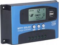 Солнечный контроллер 30A 12V 24V MPPT контроллер заряда батареи