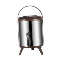 Milk Pail Przenośny dozownik gorących i zimnych napojów Wiadro na herbatę mleczną 10L