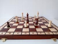 Шахматы деревянные Юпитер 42x42 см-утяжеленные фигуры