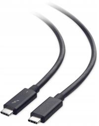 Kabel Dell USB-C Thunderbolt 3 4 USB 4.0 40Gbps 1m 100W do stacji dokującej