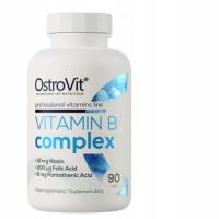 OstroVit VITAMIN B COMPLEX x 90 TABLETEK/ WITAMINA B6/ WIT.B12/ WIT.C