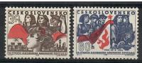 Czechosłowacja 1964 Mi 1483-1484 Czyste **