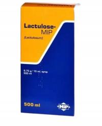Lactulose-MIP syrop 9,75g/15ml 500 ml zaparcia
