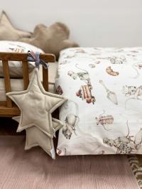 Pościel dla dziecka 100x160 100% bawełna premium myszki w cukierni