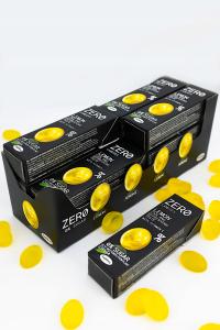 Ноль ароматизированный лимон с витамином С дисплей 12шт x 32 г 0% сахара