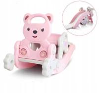 2w1 Zjeżdżalnia dla dziecka dzieci + Konik na biegunach BUJAK