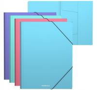 Teczka Erich Krause A4, PP, Pastel, mix kolorów, 59237