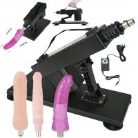 MOCNY SEKS MASZYNA DLA KOBIET I MĘŻCZYZN UNISEX + 3 AKCESORIA