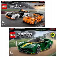 LEGO Speed Champions 76918 McLaren Solus GT i McLaren F176907 Lotus Evija