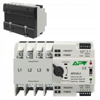 Trójfazowy Automatyczny Sieciowy Przełącznik Zasilania 63A 4P 3 fazy