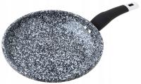 PATELNIA Ceramiczna GRANITOWA Nieprywierająca 24cm INDUKCJA GAZ 6345