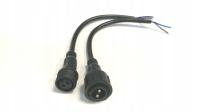 Złącze hermetyczne 2 PIN IP68 z przewodem 40cm
