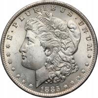 USA, dolar 1885 O, Nowy Orlean, Morgan. #TY#