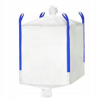 Worek Big Bag górny fartuch, dolny lej 220 cm Zboże, mocny, tonowy