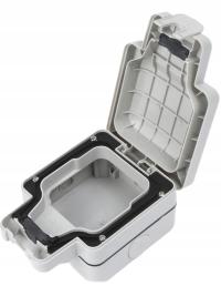 ZEWNĘTRZNA WODOODPORNA PUSZKA GNIAZDOWA IP66 WODOSZCZELNA