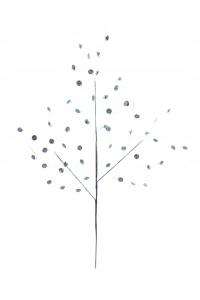 Gałązka z kryształkami 52 cm