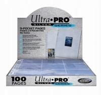 Strona Do Segregatora Ultra Pro 9-pocket SILVER Box (100 sztuk)