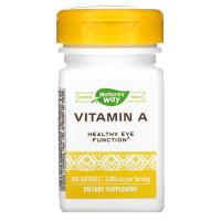 Nature's Way, Witamina A, 3,000 mcg, 100 Softgeli