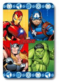 Детское флисовое одеяло Мстители 100x140 одеяло