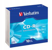 Компакт-диск Verbatim CD-R 700 MB 10 PCS Extra Protection