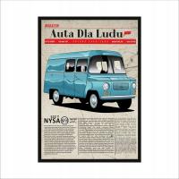 Obraz na ścianę NYSA Auta Dla Ludu PRL