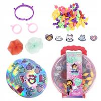 Zestaw do tworzenia bransoletek i naklejek, Magiczny domek Gabiny