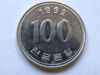KOREA POŁUDNIOWA 100 WON 1992 ROK !!!!!!!!!!! 1184