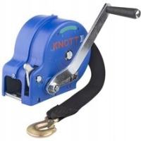 Ручная лебедка 450 кг knott лодка скутер quad ремень