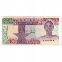 Banknot, Ghana, 10 Cedis, 1980, 1980-07-02, KM:20c