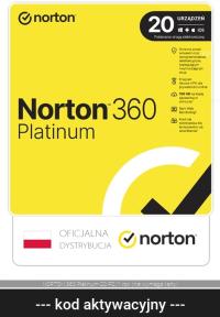 NORTON 360 Platinum 20 PC / 1 год (карта не требуется)