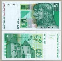 Chorwacja 5 Kuna 1993 P-28a UNC