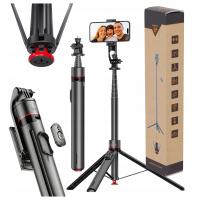 Selfie-stick SUPERO AUTOTHUMP -gopro insta360 czarny