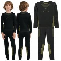 4F Bielizna Termoaktywna Bezszwowa Chłopięca-Komplet 4FJWAW25USEAM248-20S G