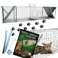 Żywołapka pułapka na Lisy Wydry Łasice Mocna Klatka PRODUCENT PL + Gratisy