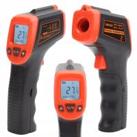 PIROMETR TERMOMETR BEZKONTAKTOWY LASEROWY BEZDOTYKOWY PODCZERWIEŃ -50 +600C