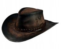 Шляпа Кожаный Explorer II - przypalany бронза