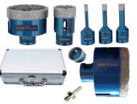 НАБОР АЛМАЗНЫХ ОТВЕРСТИЙ ДЛЯ КЕРАМИЧЕСКОЙ ПЛИТКИ 6-68