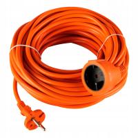 PRZEDŁUŻACZ OGRODOWY DO LAMPEK BUDOWLANY GRUBY POJEDYŃCZY SZNUR 2x1,5 10m