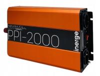 PRZETWORNICA NAPIĘCIA MAXIMUS 12V 230V 2000VA 1000W CZYSTY SINUS INERGE