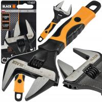 Klucz nastawny szwed szwedzki 6'' 0-34 mm szeroki regulowany black