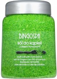 BINGOSPA Sól do kąpieli z olejem konopnym 850 g