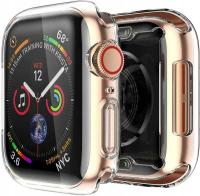 ETUI SILIKON CLEAR DO APPLE WATCH 4/5/6/SE 44MM