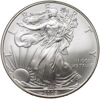 USA, 1 dolar 2009, Silver Eagle, Uncja srebra